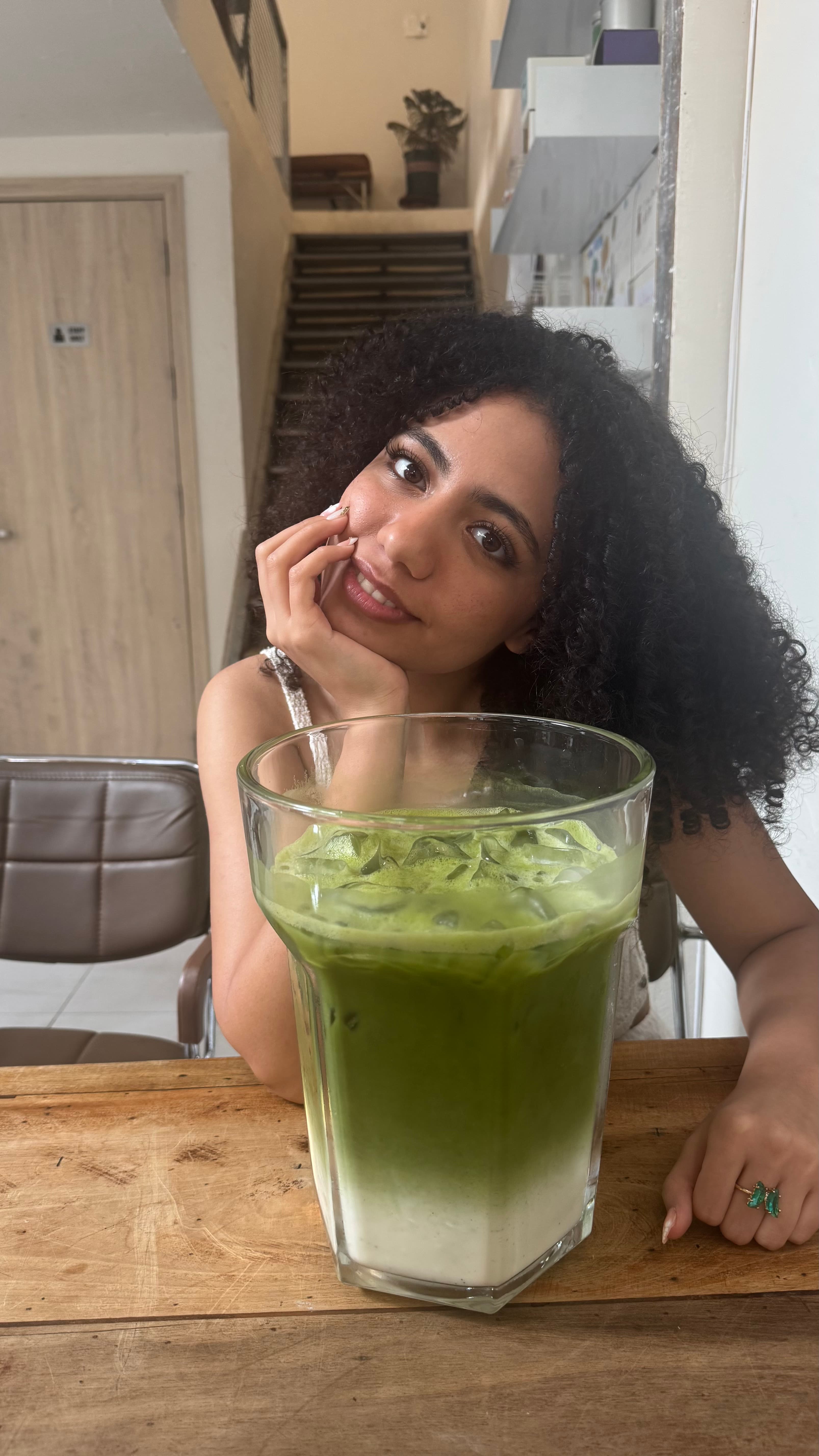 Magda today, natural 3B/3C curls